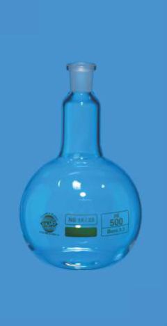 FLASK FLAT BOTTOM SINGLE NECK