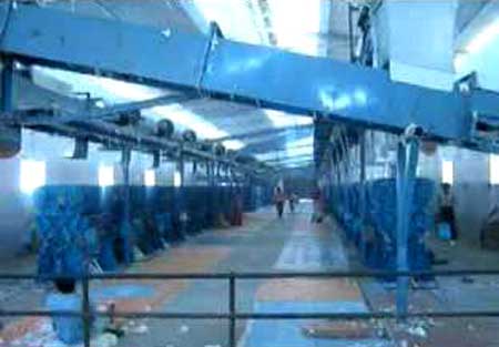 Raw Cotton Belt Conveyor System
