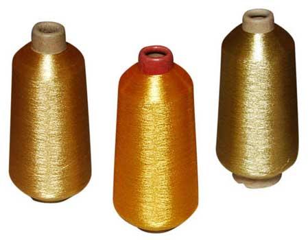 STA Type-Flourocent Gold Metallic Yarns