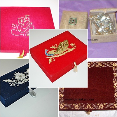 Embroidered Gift Box