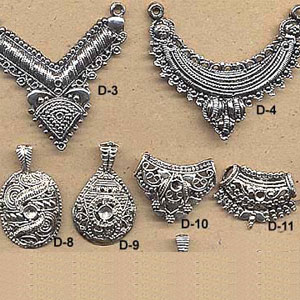 Metal Charm pendants