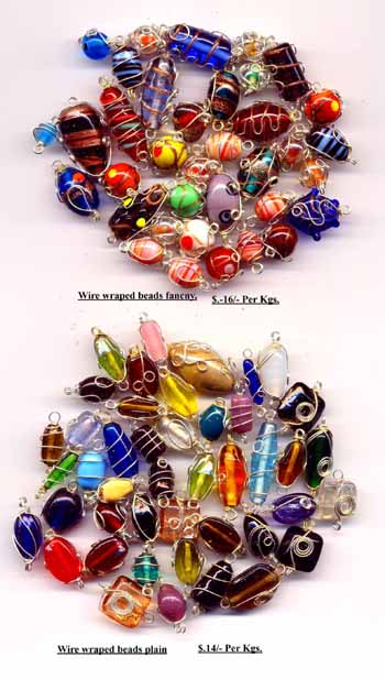 Wir Wraped Beads
