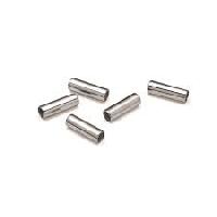 silver tube beads