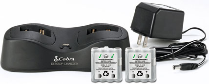 Cobra FRS Charging Cardle W/Batteries