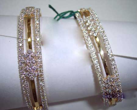 Diamond Bangles 06