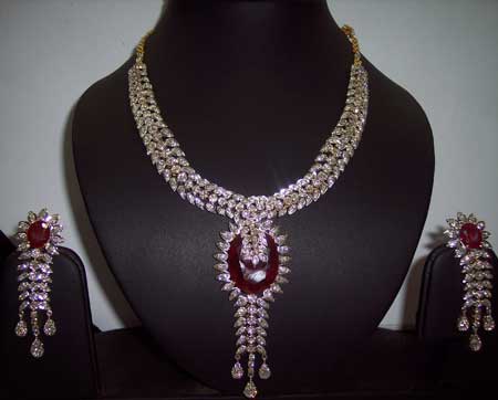 Diamond Necklace (NL 422)