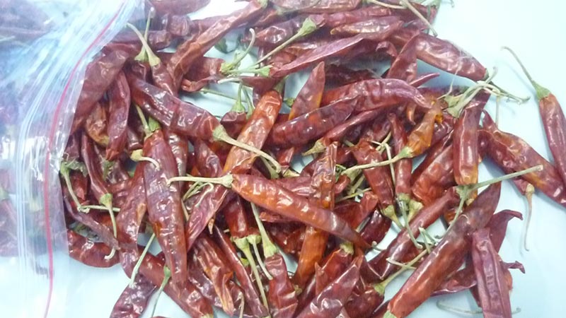 Dried Red Chillies , Sannam, Teja, Byadgi