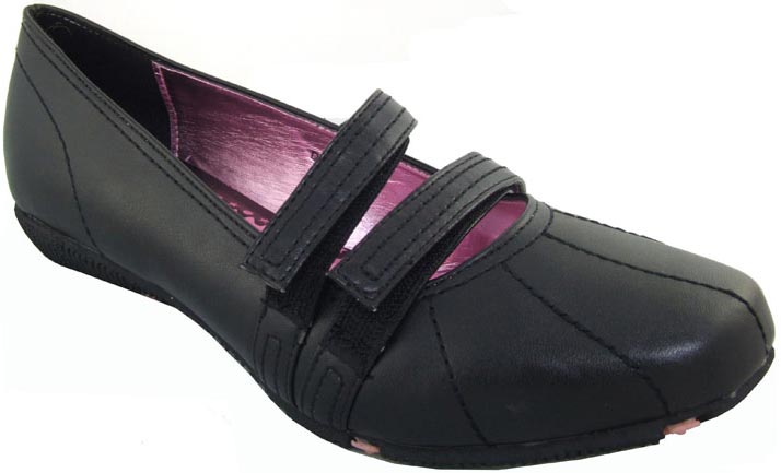 Genuine Leather Girls School Shoes