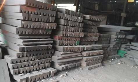 Polished Mild Steel Jaw Plates, Shape : Rectangular