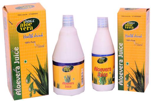 Indica Aloe Vera Juice, Packaging Type : 500ml, 1L