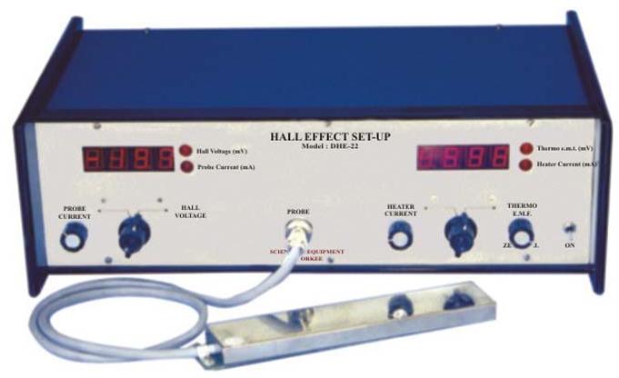 Dependence hall coefficient temperature apparatus