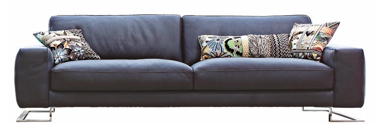 Leather Contemporary Sofa by Thesis, Leather Contemporary Sofa, INR