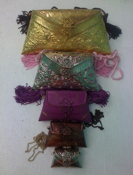 Brass Ladies Purse