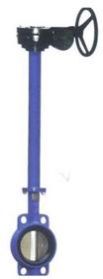Gear Box Wafer Type Extended stem of Butterfly Valve ...
