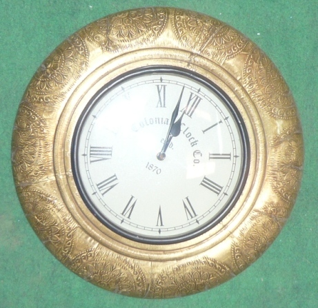 Brass Metal Clock
