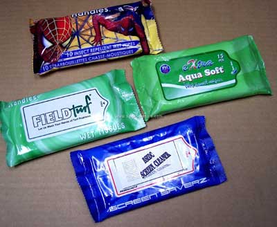 Wet Tissue Packaging Material