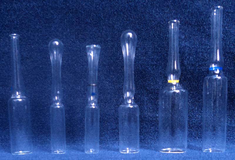 Glass Ampoule, for Liquid Storage, Capacity : 1L, 500ml