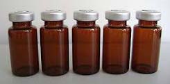 Aryans Glass Sterilized Vials, for Filling medicine
