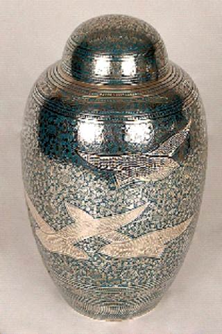 Brass Cremation Urn (AF 2503)