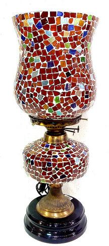 glass oil table lamps