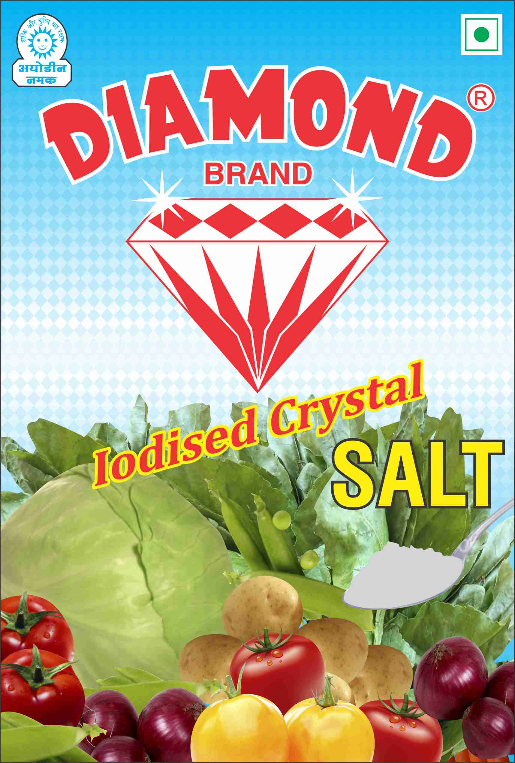 Diamond Iodised Crystal Salt