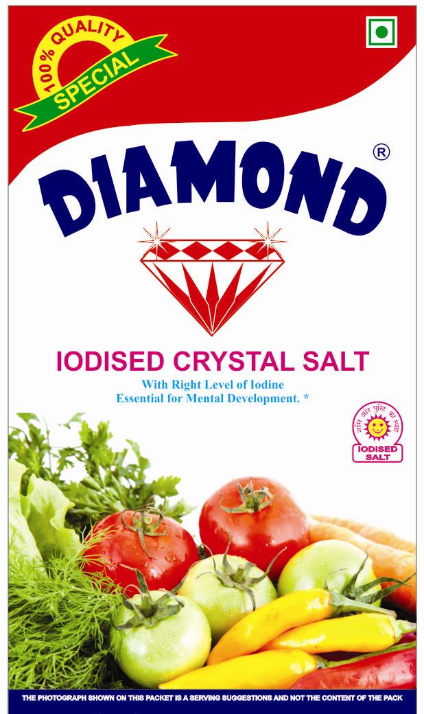 Diamond Iodised Crystal Salt