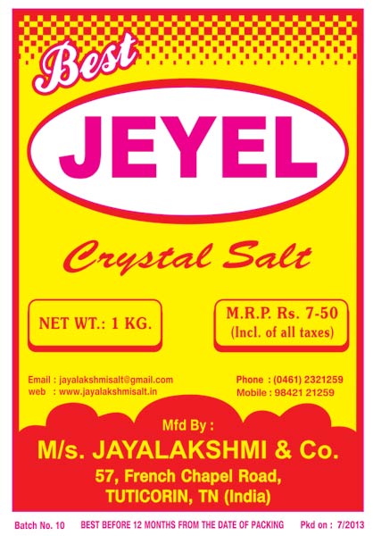 Non Iodised Crystal Salt 1 Kg