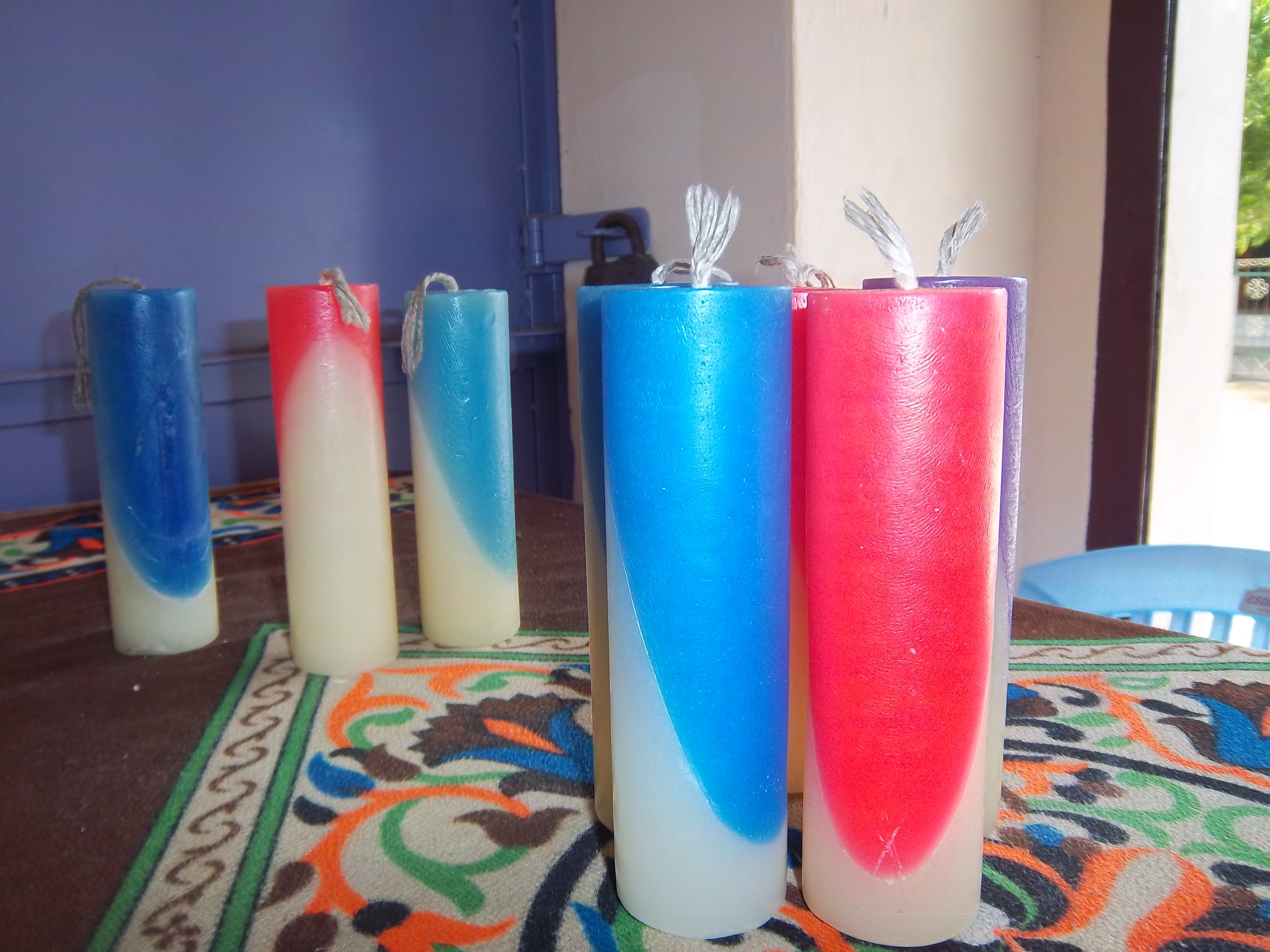 double color candle