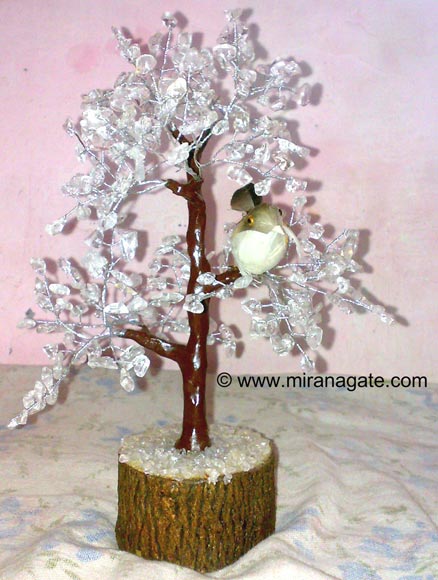 Agate Gemstone Crystal Tree