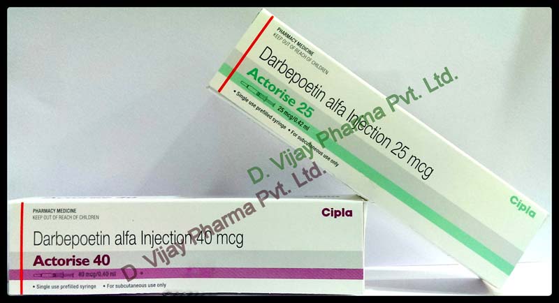 Actorise 40 Mcg/ Darbepoetin Alfa Injection