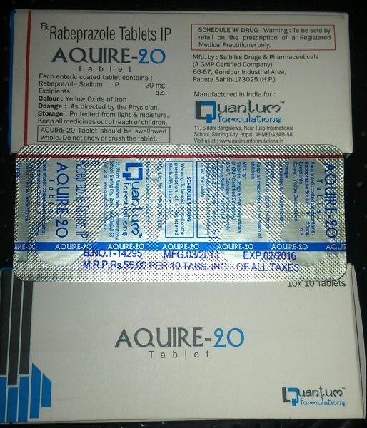 Aquire 20 Tablet