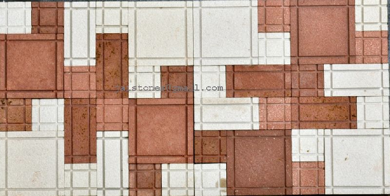 Linear Pattern Stone Mosaics Tiles