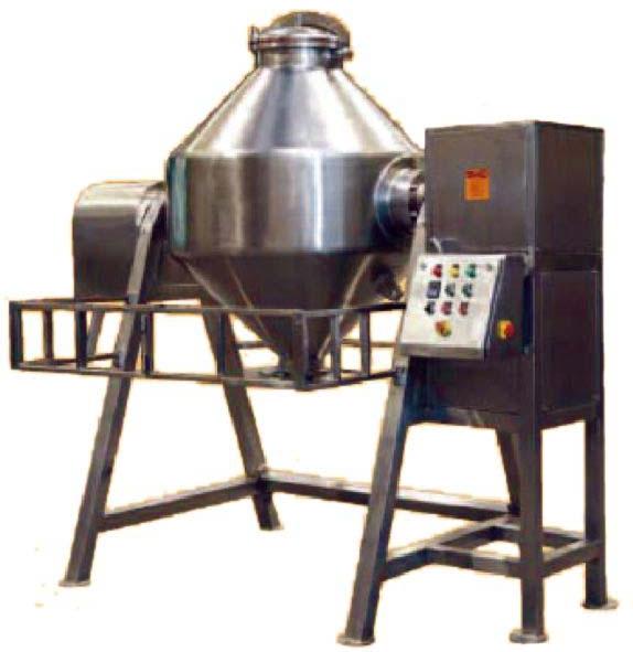 Semi Automatic Double Cone Blender, for Industrial Usage, Certification : CE Certified