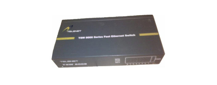8 PORT MANAGED FAST ETHERNET SWITCH