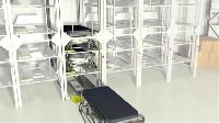 hospital storage racks