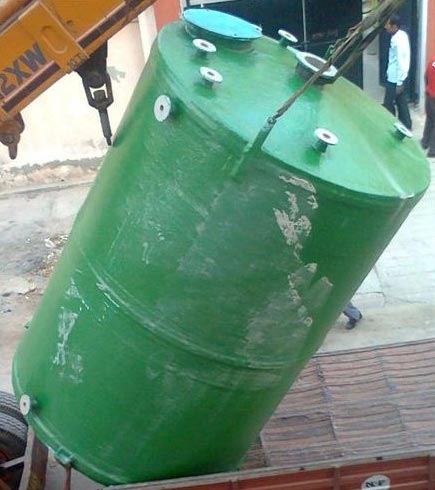Carbon Steel Coated chemical storage tank, Capacity : 10-500L, 1000-5000L
