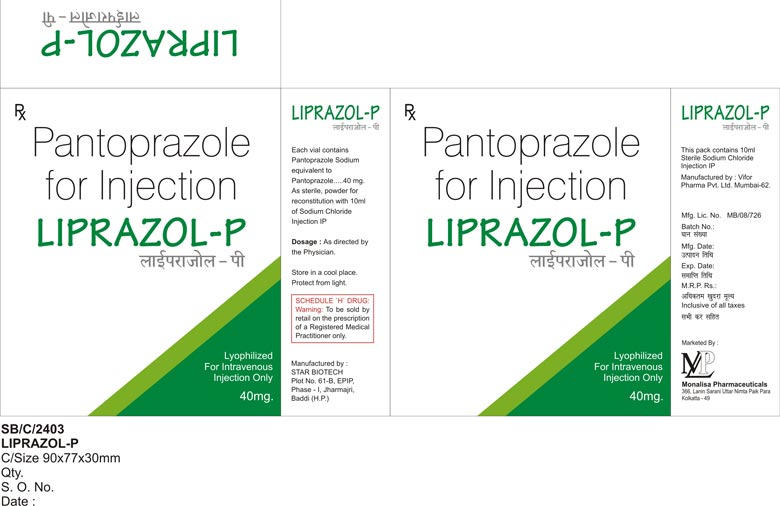 Liprazol-p Ing