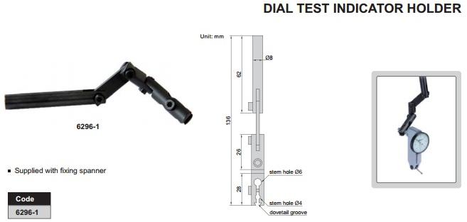 Insize Dial Test Indicator Holder