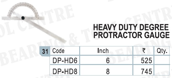 Kristeel Heavy Duty Degree Protractor Gauge