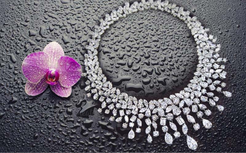 Diamond Necklace, Occasion : Party, Wedding