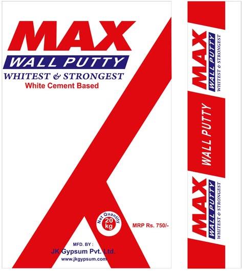 Wall putty, Color : White