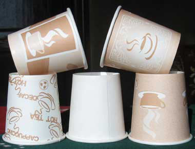 Poly Coated Paper Tea Cups