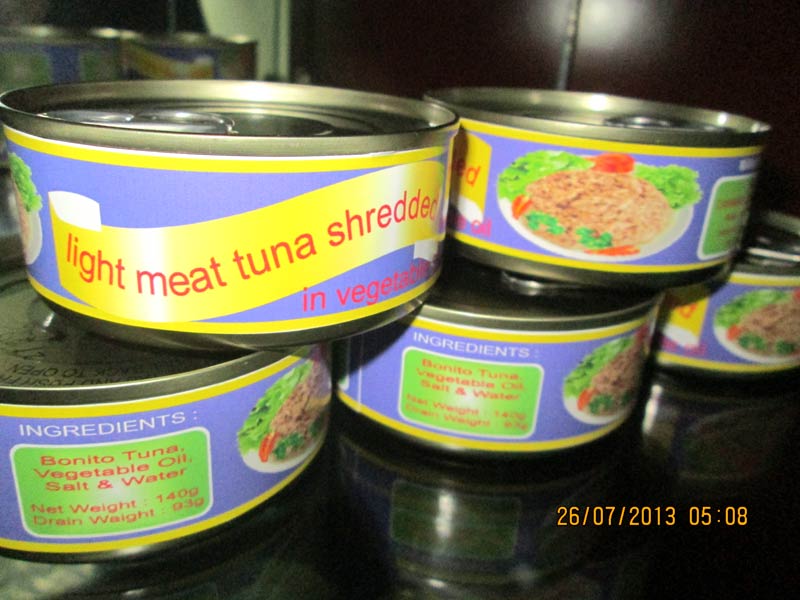 Frozen Canned Tuna Fish