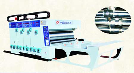 Automatic Feeder Flexo Printer Slotter with Die Cutter