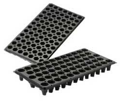 Rectangular Plastic Plug Trays, Pattern : Plain