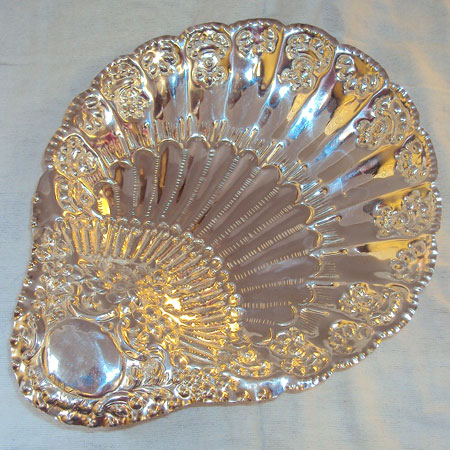 Silver Plated Tray - Shell Dish