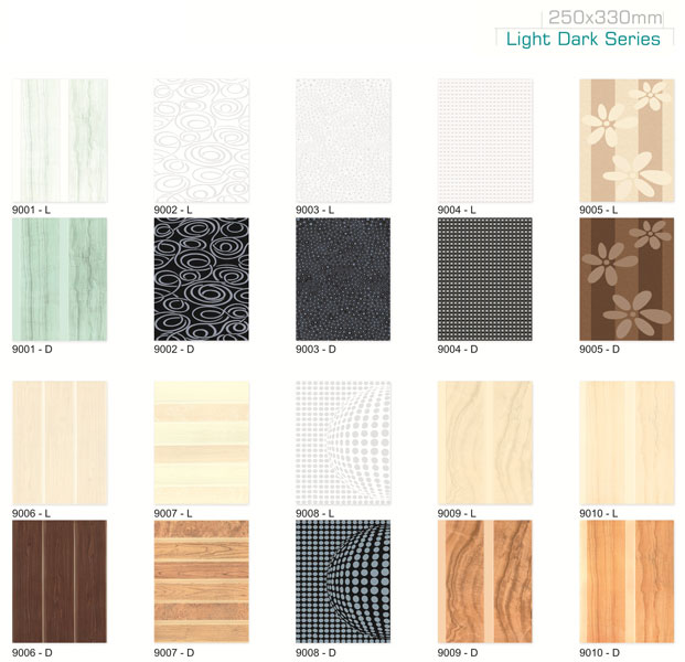 Light Dark Series Wall Tiles