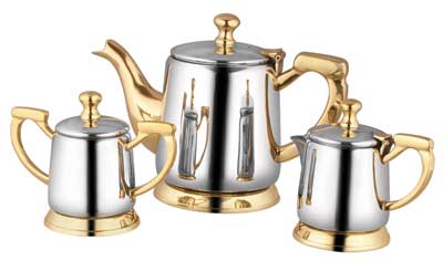 Metal Tea Set