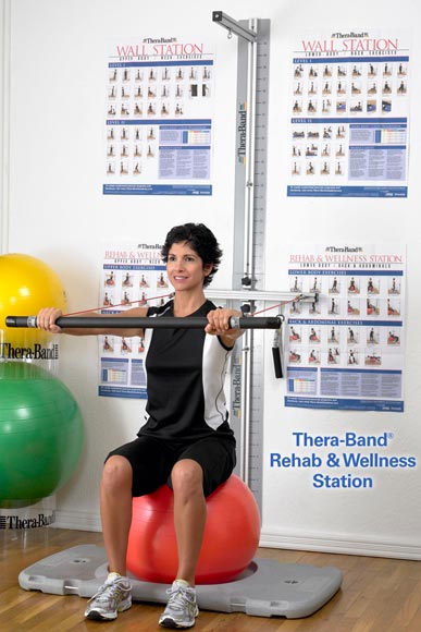 Thera Band Rehab,  Wellness Station