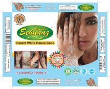 Instant White Henna Cones